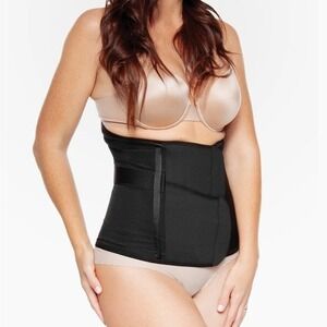 Belly‎ Bandit Luxe Postpartum Belly Wrap Black Core Compression Support Medium